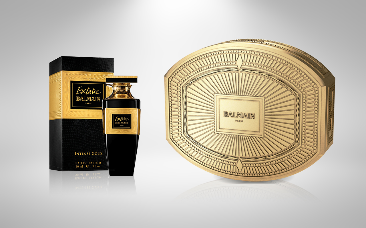 Objets de convoitises - BALMAIN-EXTATIC-COFFRET-METAL-PORTFOLIO