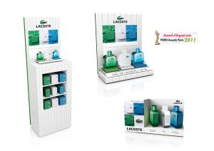 Objets de convoitises - lacoste - retail design